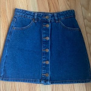 Forever 21 Jean Skirt